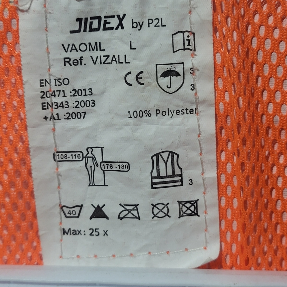 Dex High-Visibility Safety Jacket - Picture 3 of 6